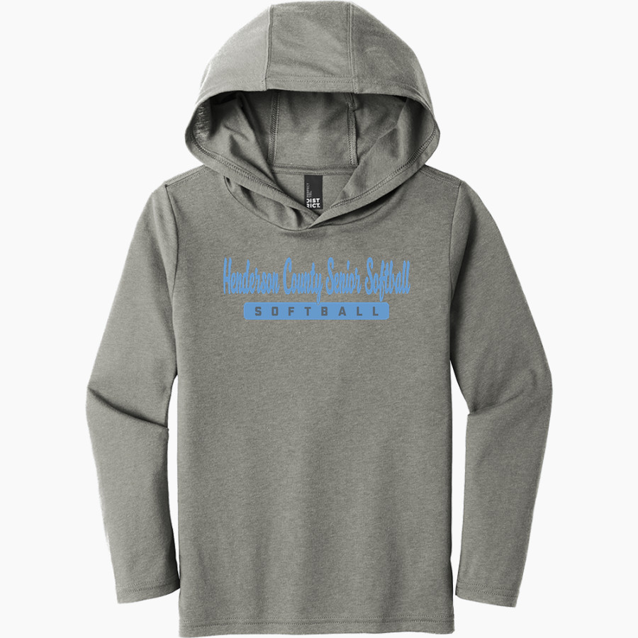 Henderson County Senior Softball Softball <span class="pdp-name-mascot">Henderson County Senior Softball Softball</span> District Youth Perfect Tri Long Sleeve Hoodie