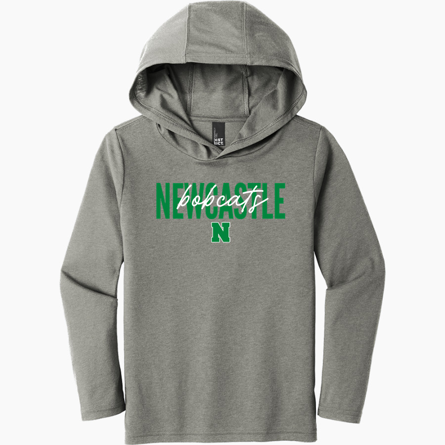 NEWCASTLE HIGH SCHOOL BOBCATS <span class="pdp-name-mascot">NEWCASTLE BOBCATS</span> District Youth Perfect Tri Long Sleeve Hoodie