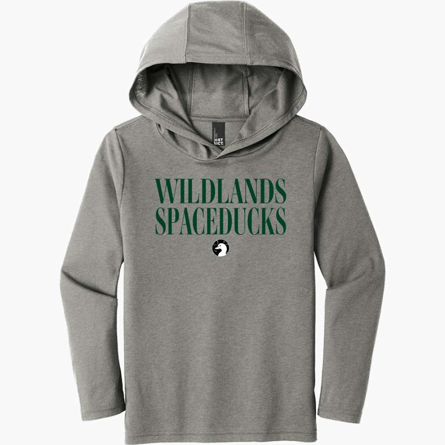 Wildlands Spaceducks District Youth Perfect Tri Long Sleeve Hoodie