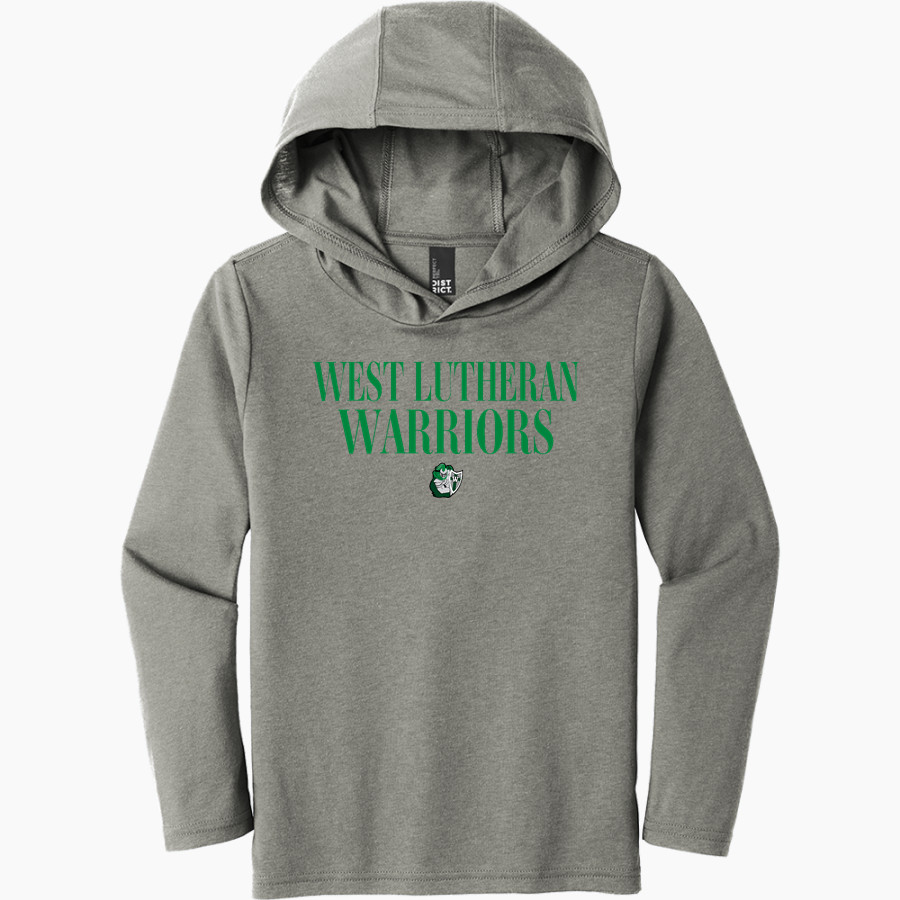 West Lutheran Warriors District Youth Perfect Tri Long Sleeve Hoodie
