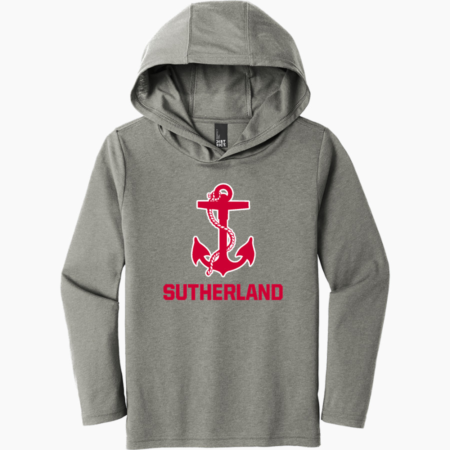 SUTHERLAND PUBLIC SCHOOL SAILORS District Youth Perfect Tri Long Sleeve Hoodie