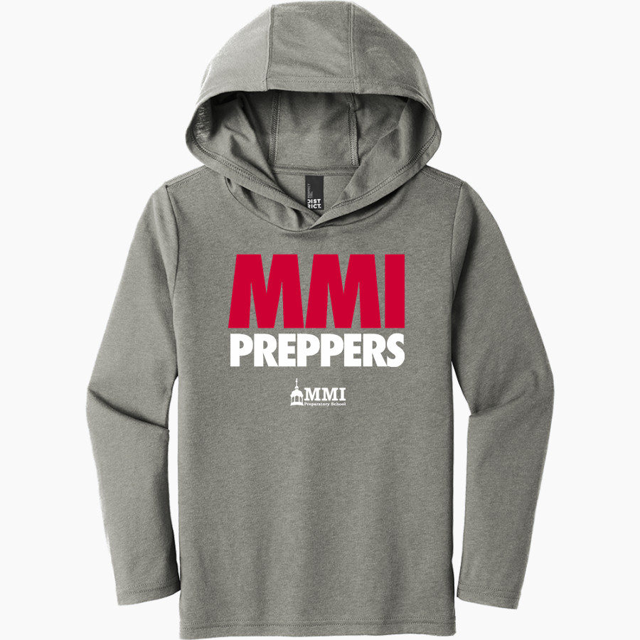 MMI PREPARATORY SCHOOL PREPPERS <span class="pdp-name-mascot">MMI PREPARATORY PREPPERS</span> District Youth Perfect Tri Long Sleeve Hoodie