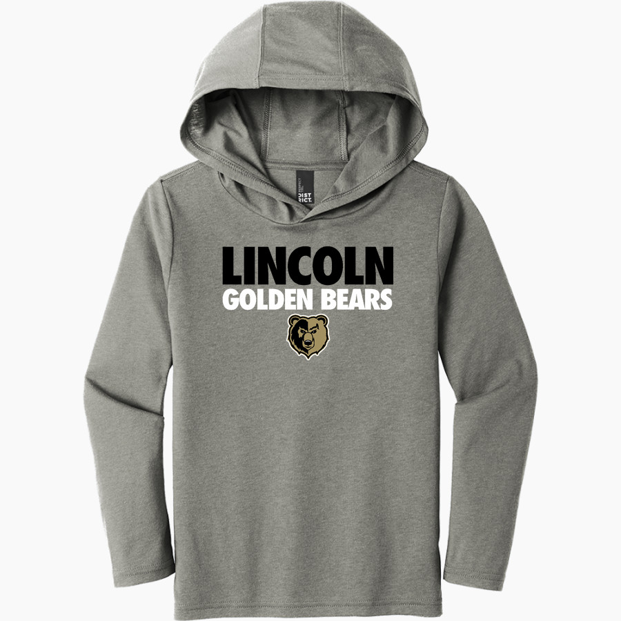 LINCOLN HIGH SCHOOL GOLDEN BEARS <span class="pdp-name-mascot">LINCOLN GOLDEN BEARS</span> District Youth Perfect Tri Long Sleeve Hoodie