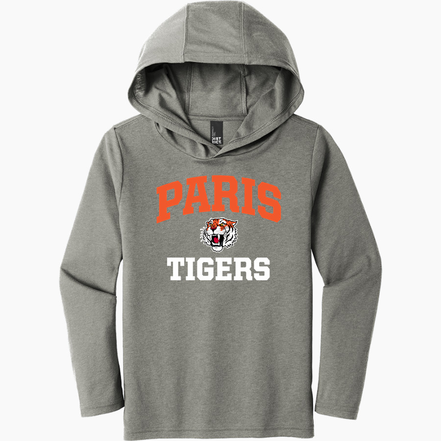 PARIS HIGH SCHOOL TIGERS <span class="pdp-name-mascot">PARIS TIGERS</span> District Youth Perfect Tri Long Sleeve Hoodie