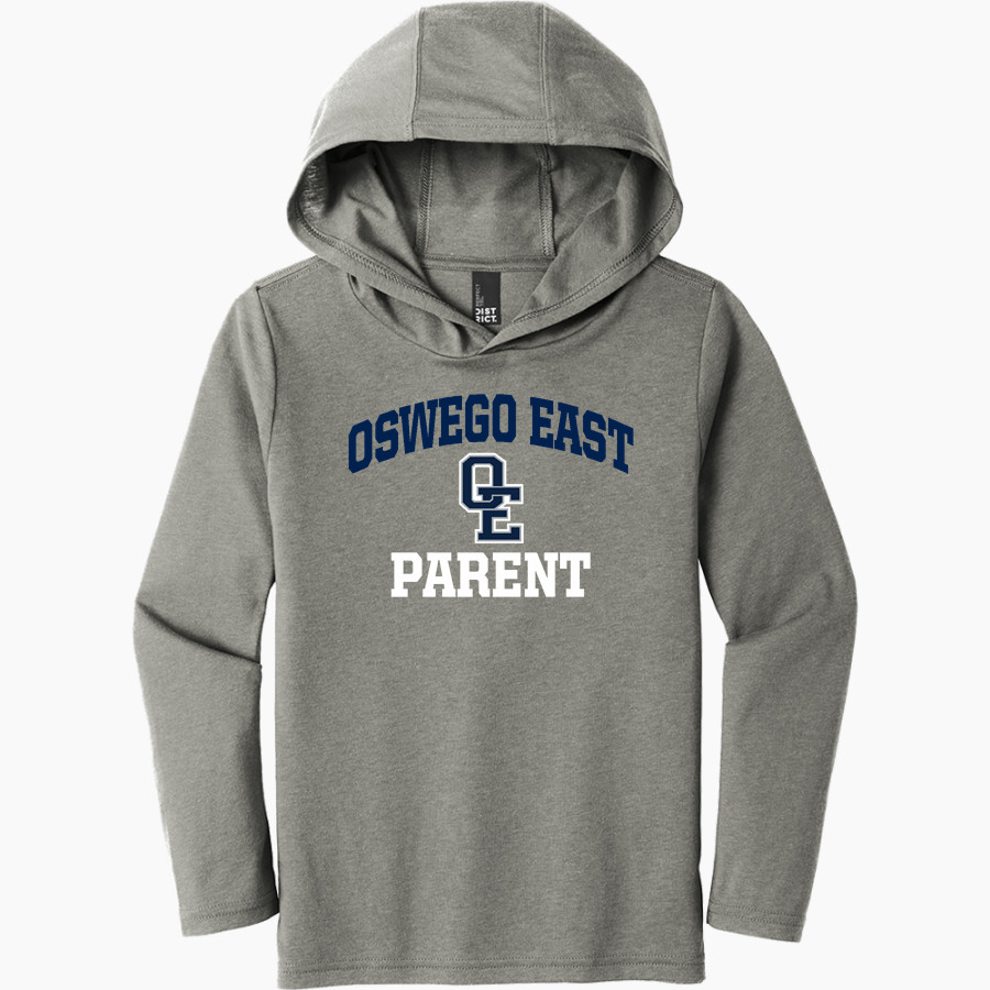 Oswego East Wolves <span class="pdp-name-mascot">Oswego East Wolves</span> District Youth Perfect Tri Long Sleeve Hoodie