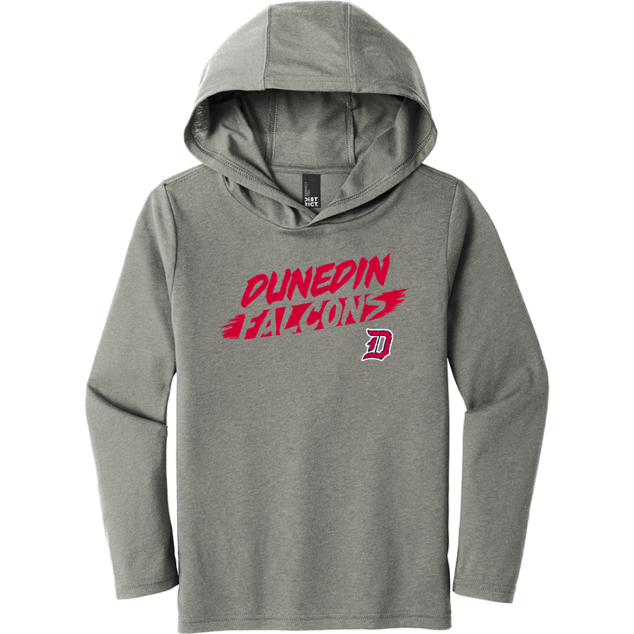 Dunedin Falcons <span class="pdp-name-mascot">Dunedin High School Falcons</span> District Youth Perfect Tri Long Sleeve Hoodie