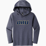 Oral Roberts Golden Eagles <span class="pdp-name-mascot">Oral Roberts Golden Eagles</span> District Youth Perfect Tri Long Sleeve Hoodie Front Thumbnail