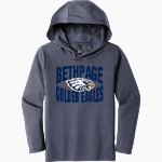 BETHPAGE HIGH SCHOOL GOLDEN EAGLES <span class="pdp-name-mascot">BETHPAGE GOLDEN EAGLES</span> District Youth Perfect Tri Long Sleeve Hoodie Front Thumbnail