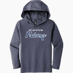 Our Lady of Fatima Falcons District Youth Perfect Tri Long Sleeve Hoodie Front Thumbnail