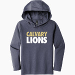 Calvary Lions <span class="pdp-name-mascot">Calvary Lions</span> District Youth Perfect Tri Long Sleeve Hoodie Front Thumbnail