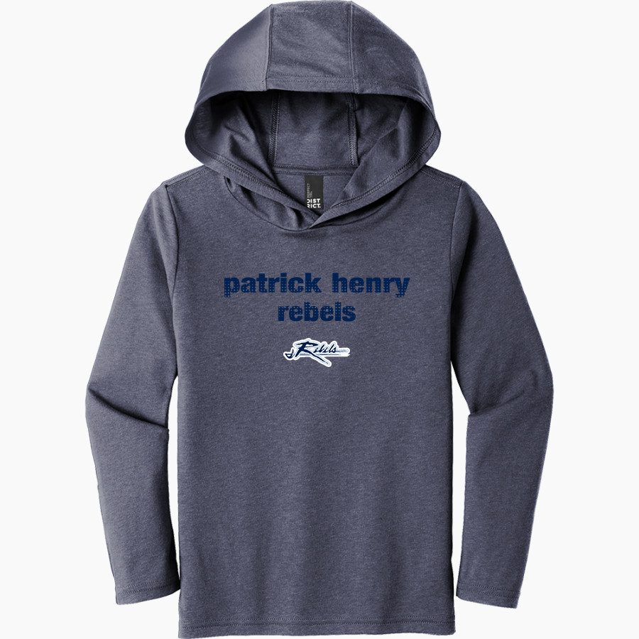 PATRICK HENRY HIGH SCHOOL REBELS <span class="pdp-name-mascot">PATRICK HENRY REBELS</span> District Youth Perfect Tri Long Sleeve Hoodie