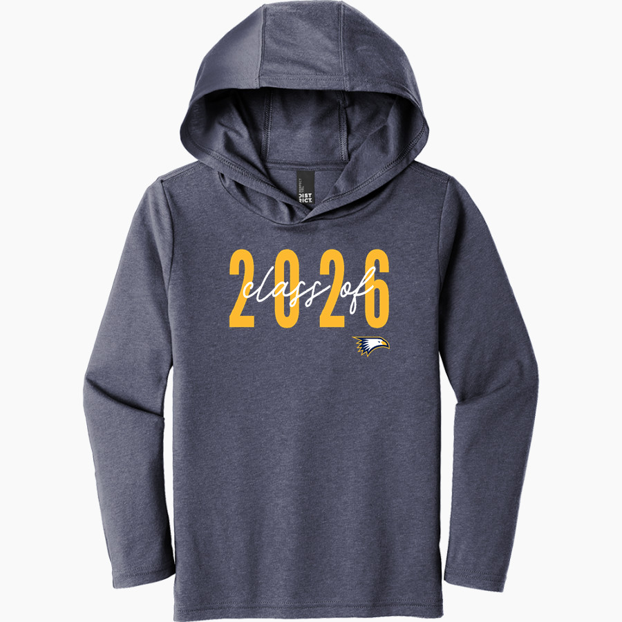 Notre Dame Academy Eagles <span class="pdp-name-mascot">Notre Dame Academy Eagles</span> District Youth Perfect Tri Long Sleeve Hoodie