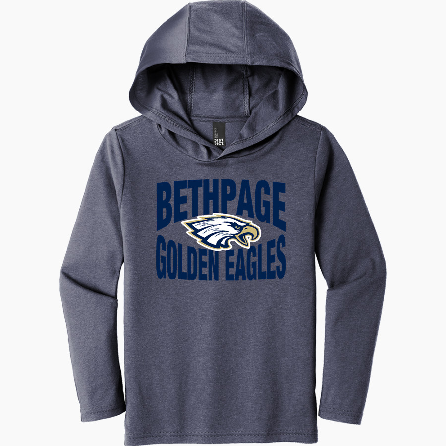 BETHPAGE HIGH SCHOOL GOLDEN EAGLES <span class="pdp-name-mascot">BETHPAGE GOLDEN EAGLES</span> District Youth Perfect Tri Long Sleeve Hoodie