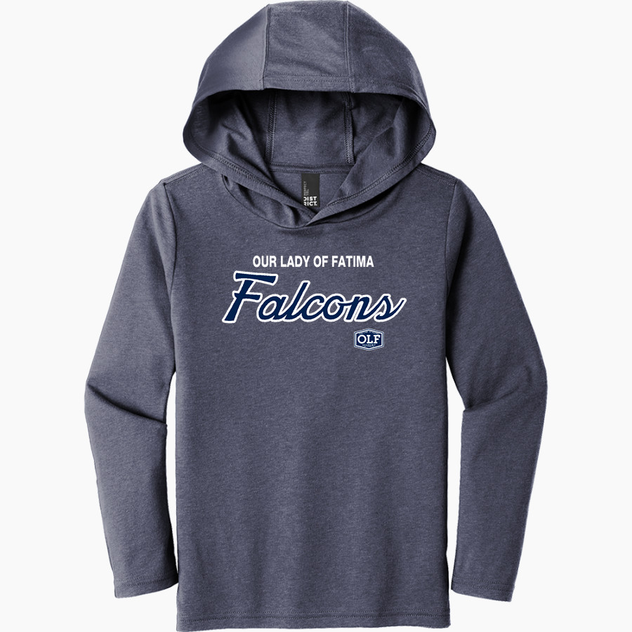 Our Lady of Fatima Falcons District Youth Perfect Tri Long Sleeve Hoodie