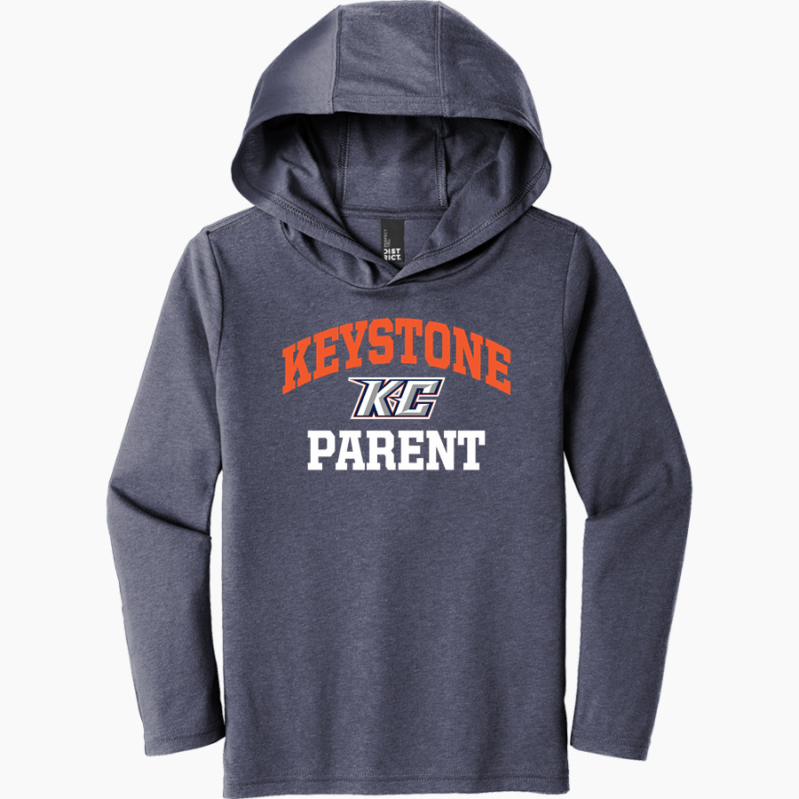 Keystone College The Official Online Store District Youth Perfect Tri Long Sleeve Hoodie