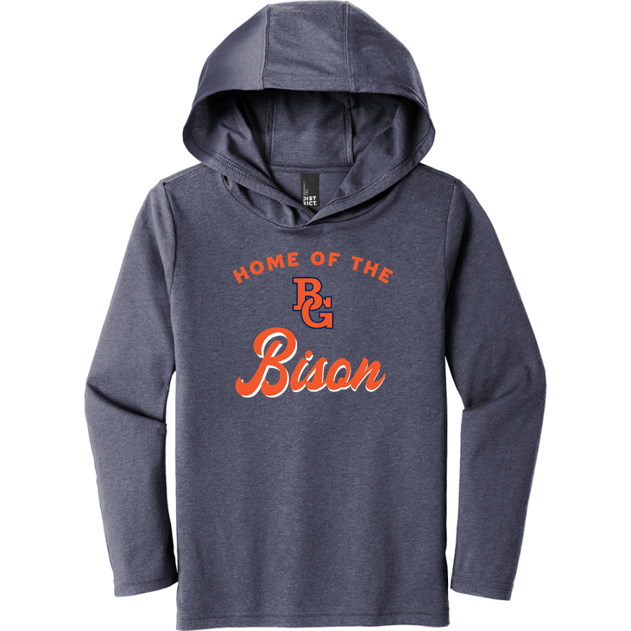 BUFFALO GROVE HIGH SCHOOL BISON <span class="pdp-name-mascot">BUFFALO GROVE BISON</span> District Youth Perfect Tri Long Sleeve Hoodie