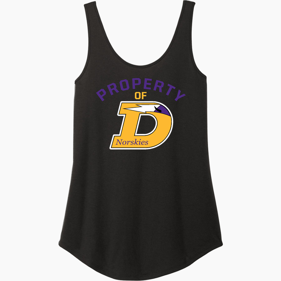 DEFOREST HIGH SCHOOL NORSKIES District Women's Perfect Tri Relaxed Tank