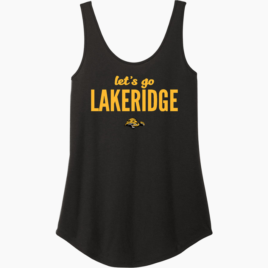 Lakeridge Leopards District Women's Perfect Tri Relaxed Tank