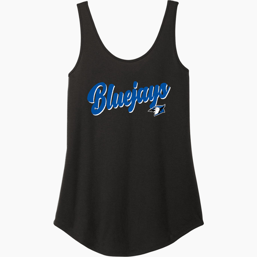 JEFFERSON HIGH SCHOOL BLUEJAYS <span class="pdp-name-mascot">JEFFERSON BLUEJAYS</span> District Women's Perfect Tri Relaxed Tank