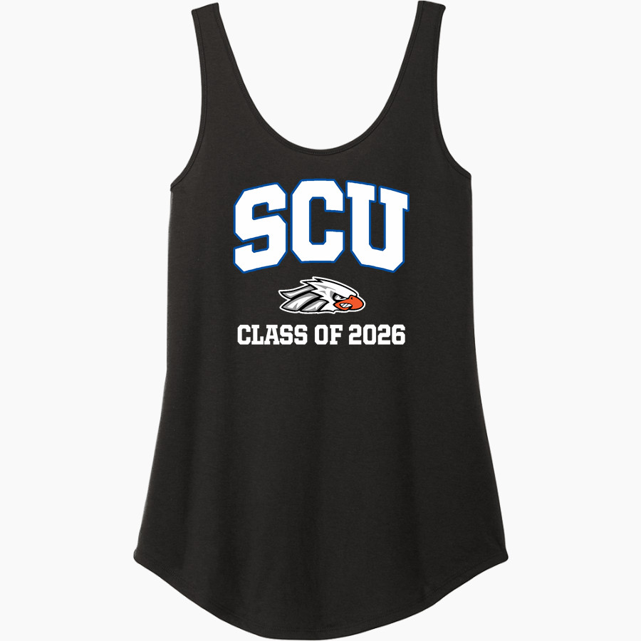 SCU Eagles District Women's Perfect Tri Relaxed Tank