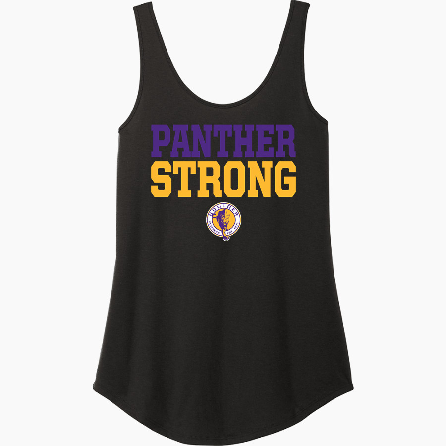 BOULDER HIGH SCHOOL PANTHERS <span class="pdp-name-mascot">BOULDER PANTHERS</span> District Women's Perfect Tri Relaxed Tank