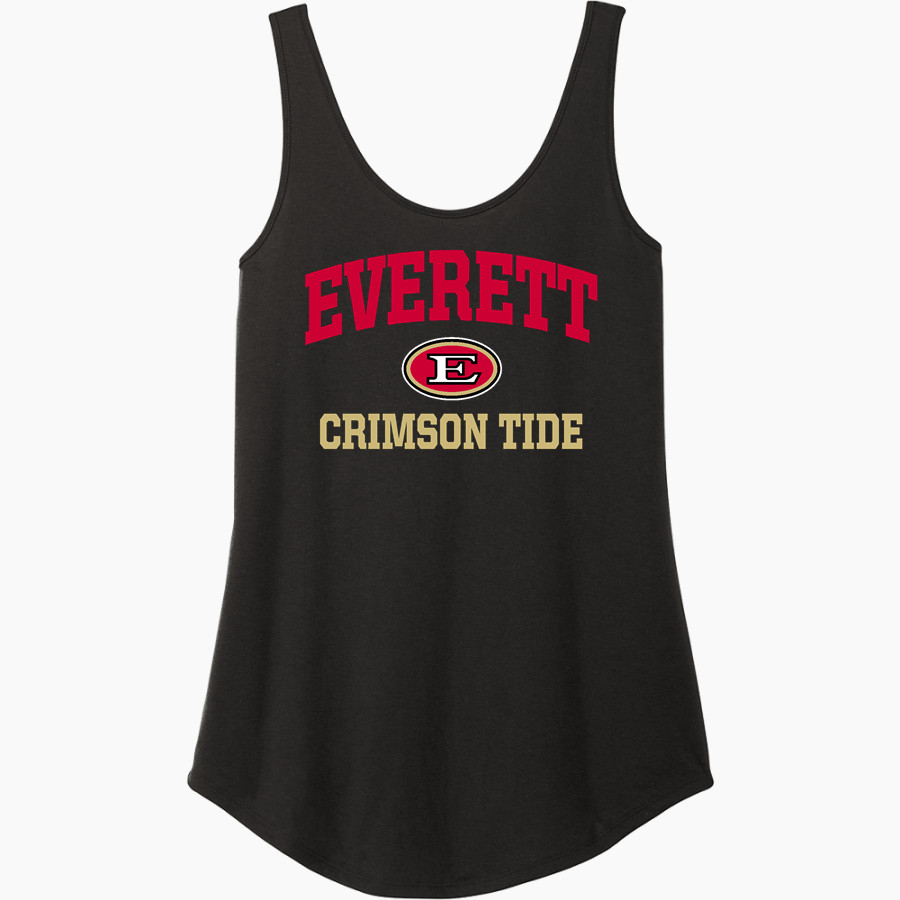 EVERETT HIGH SCHOOL CRIMSON TIDE District Women's Perfect Tri Relaxed Tank