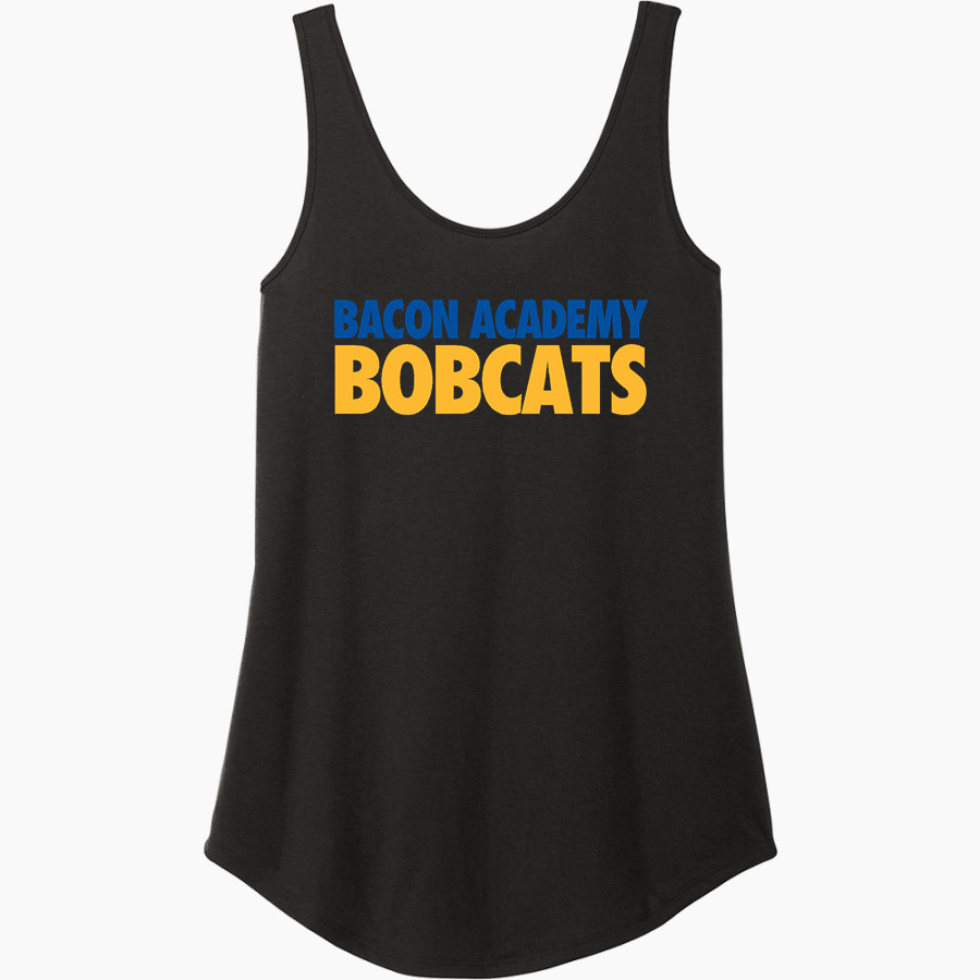 BACON ACADEMY BOBCATS District Women's Perfect Tri Relaxed Tank