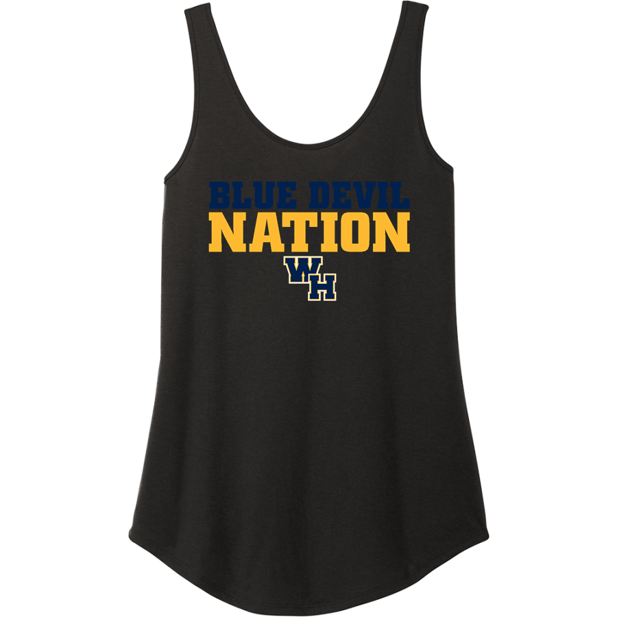 WINTER HAVEN HIGH SCHOOL BLUE DEVILS <span class="pdp-name-mascot">WINTER HAVEN BLUE DEVILS</span> District Women's Perfect Tri Relaxed Tank