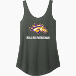 Rolling Meadows Mustangs <span class="pdp-name-mascot">Rolling Meadows High School Mustangs</span> District Women's Perfect Tri Relaxed Tank Front Thumbnail