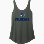 WILSONVILLE HIGH SCHOOL WILDCATS <span class="pdp-name-mascot">WILSONVILLE WILDCATS</span> District Women's Perfect Tri Relaxed Tank Front Thumbnail