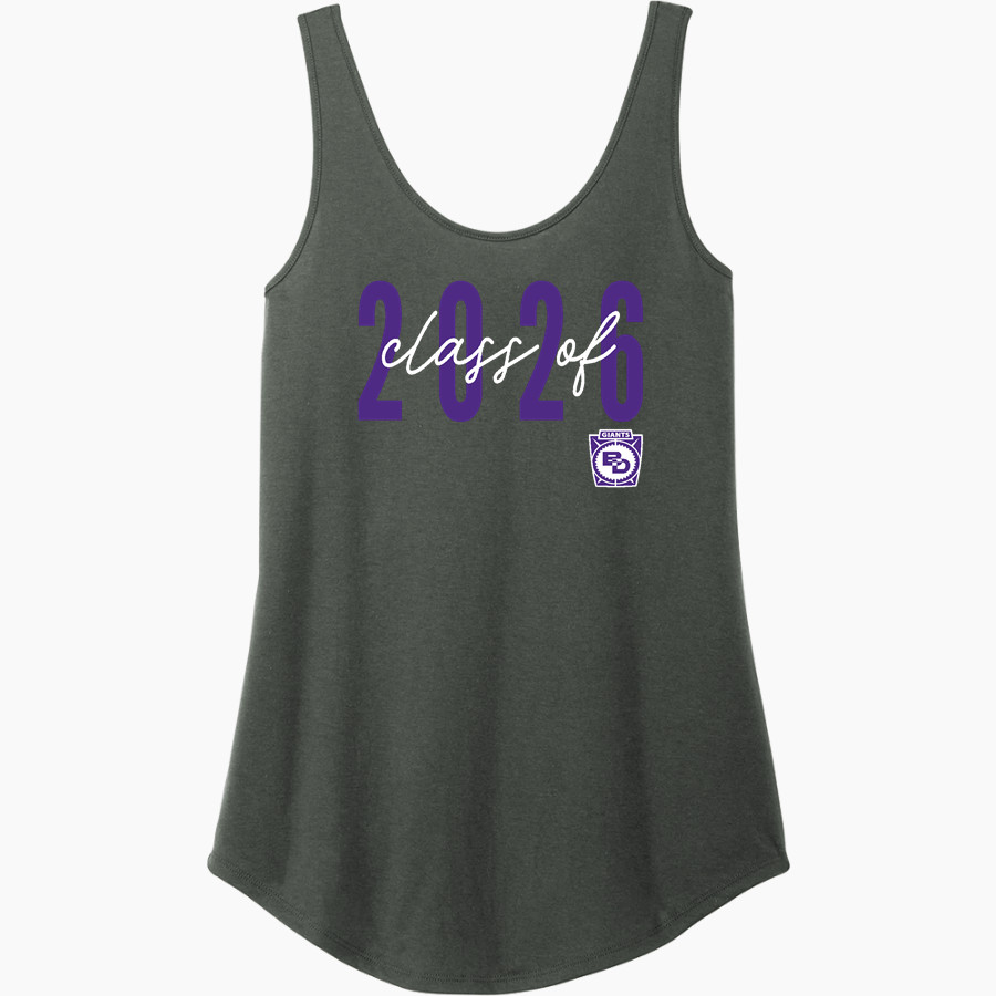 Ben Davis Giants District Women's Perfect Tri Relaxed Tank