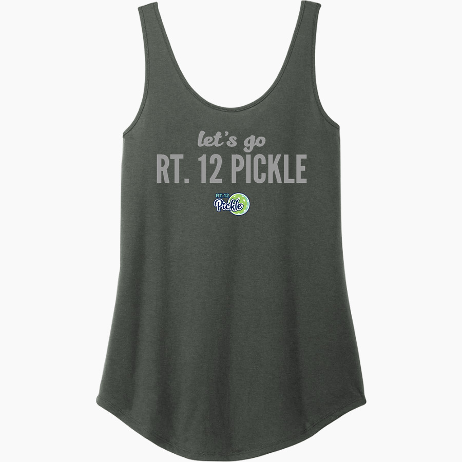 Rt. 12 Pickle Rt. 12 Pickle <span class="pdp-name-mascot">Rt. 12 Pickle</span> District Women's Perfect Tri Relaxed Tank