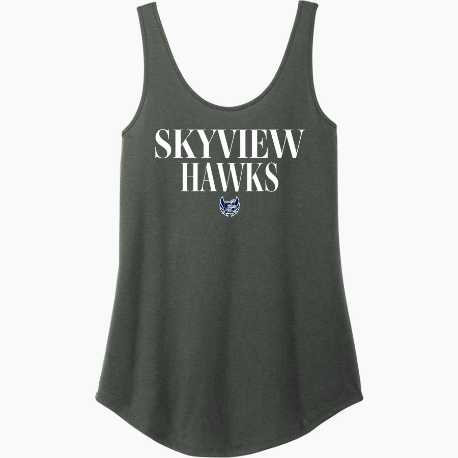 Skyview Hawks <span class="pdp-name-mascot">Skyview Hawks</span> District Women's Perfect Tri Relaxed Tank