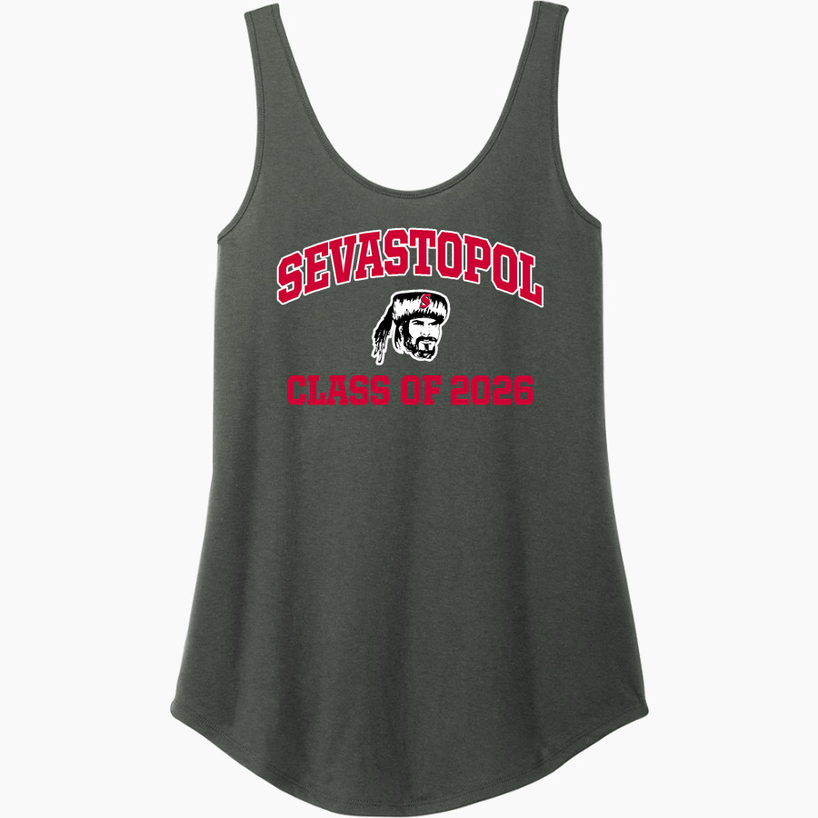 SEVASTOPOL HIGH SCHOOL PIONEERS <span class="pdp-name-mascot">SEVASTOPOL PIONEERS</span> District Women's Perfect Tri Relaxed Tank