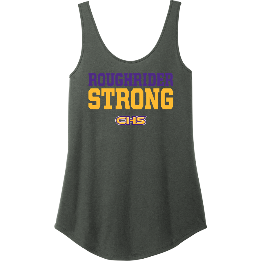 CENTER HIGH SCHOOL ROUGHRIDERS ONLINE STORE <span class="pdp-name-mascot">CENTER ROUGHRIDERS</span> District Women's Perfect Tri Relaxed Tank