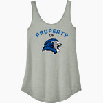 Linwood School Lions District Women's Perfect Tri Relaxed Tank Front Thumbnail