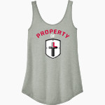 Manitowoc Lutheran Lancers <span class="pdp-name-mascot">Manitowoc Lutheran High School Lancers</span> District Women's Perfect Tri Relaxed Tank Front Thumbnail