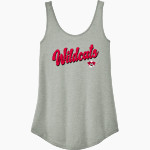 CUNNINGHAM HIGH SCHOOL WILDCATS <span class="pdp-name-mascot">CUNNINGHAM WILDCATS</span> District Women's Perfect Tri Relaxed Tank Front Thumbnail