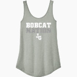 John Glenn Bobcats District Women's Perfect Tri Relaxed Tank Front Thumbnail