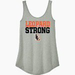 LINDSAY SCHOOL DISTRICT 9 LEOPARDS <span class="pdp-name-mascot">LINDSAY LEOPARDS</span> District Women's Perfect Tri Relaxed Tank Front Thumbnail