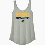 East Tennessee State University Buccaneers <span class="pdp-name-mascot">ETSU Buccaneers</span> District Women's Perfect Tri Relaxed Tank Front Thumbnail