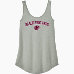 PLATTE-GEDDES COMMUNITY HIGH SCHOOL 11-5 BLACK PANTHERS District Women's Perfect Tri Relaxed Tank Front Thumbnail