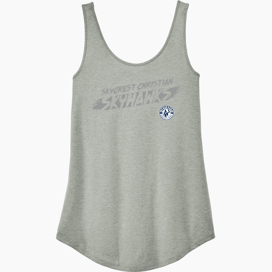 SKYCREST CHRISTIAN Skyhawks <span class="pdp-name-mascot">SKYCREST CHRISTIAN SCHOOL</span> District Women's Perfect Tri Relaxed Tank