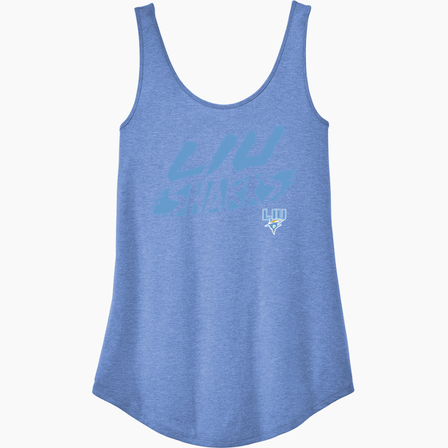 Long Island University Sharks <span class="pdp-name-mascot">LIU Sharks</span> District Women's Perfect Tri Relaxed Tank