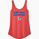 MILL RIVER UNION HIGH SCHOOL MINUTEMEN District Women's Perfect Tri Relaxed Tank Front Thumbnail