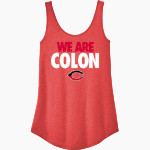 COLON HIGH SCHOOL MAGI <span class="pdp-name-mascot">COLON MAGI</span> District Women's Perfect Tri Relaxed Tank Front Thumbnail