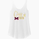 MILLBURY SR HIGH SCHOOL WOOLIES <span class="pdp-name-mascot">MILLBURY MEMORIAL WOOLIES</span> District Women's Perfect Tri Relaxed Tank Front Thumbnail