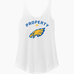PENNSVILLE MEMORIAL HIGH SCHOOL EAGLES <span class="pdp-name-mascot">PENNSVILLE MEMORIAL EAGLES</span> District Women's Perfect Tri Relaxed Tank Front Thumbnail