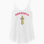 ALAH HIGH SCHOOL KNIGHTS <span class="pdp-name-mascot">ARTHUR KNIGHTS</span> District Women's Perfect Tri Relaxed Tank Front Thumbnail