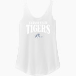 Jackson State Tigers District Women's Perfect Tri Relaxed Tank Front Thumbnail